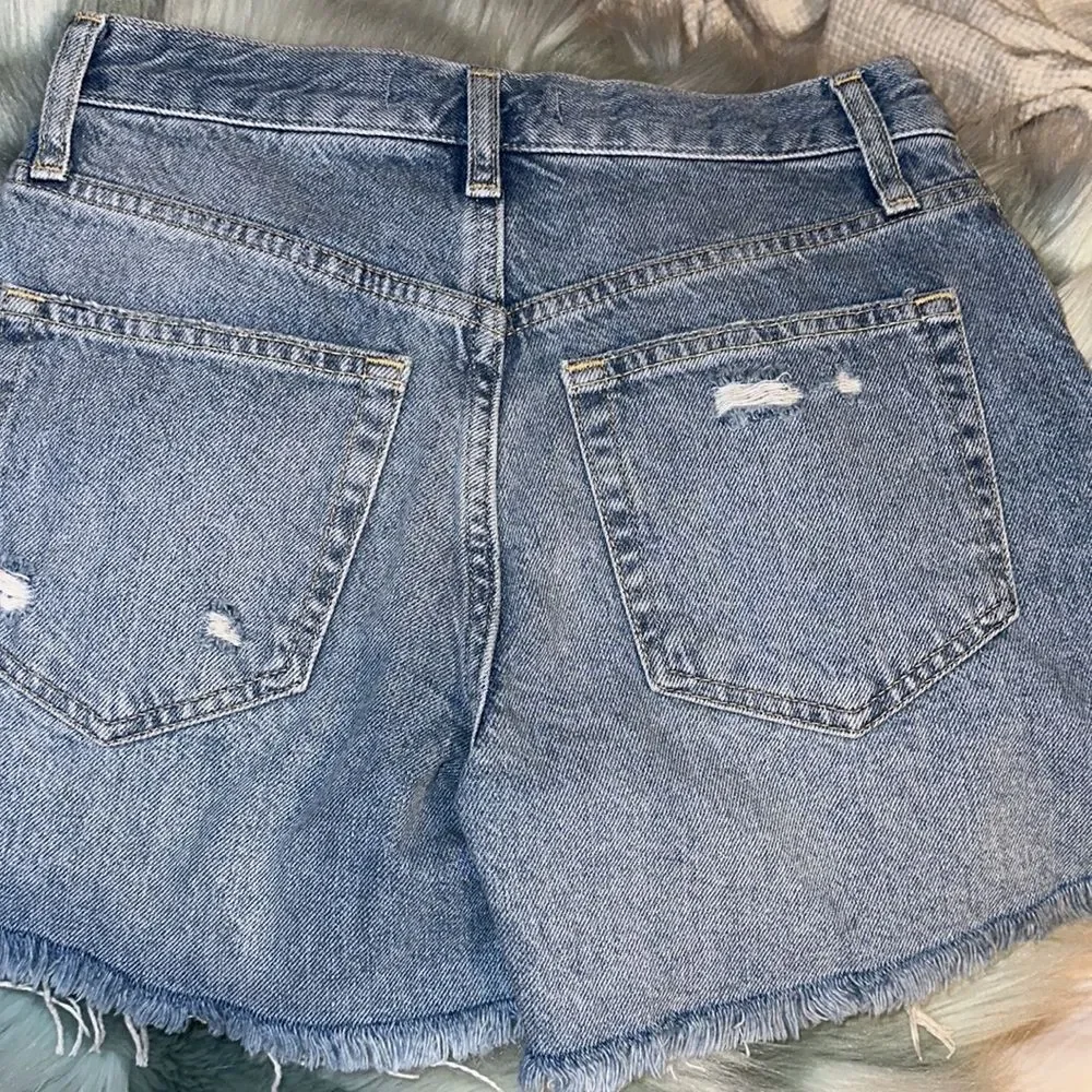 NWT Free People WE THE FREE Kiss Me Jean Shorts Size 24